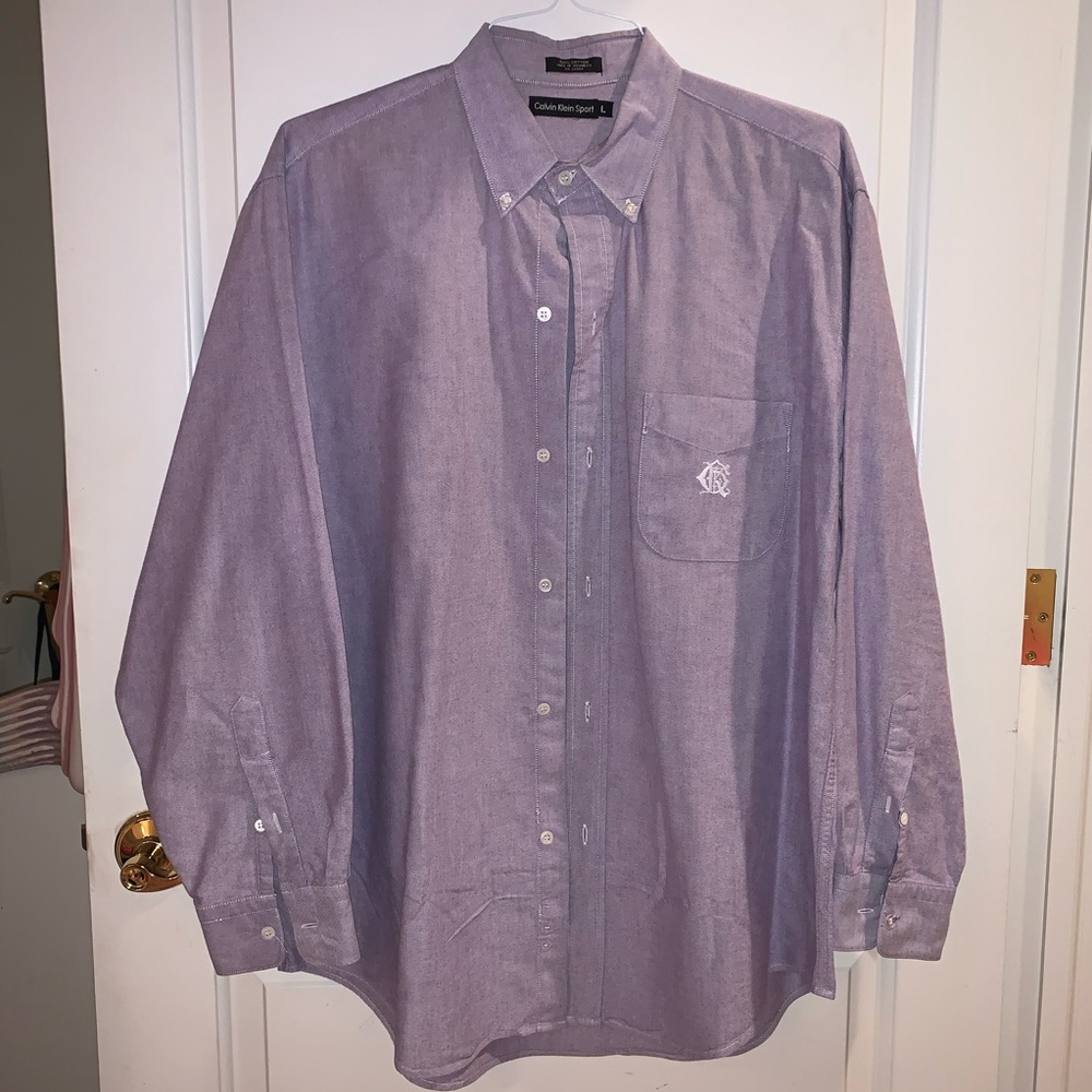 Men’s Calvin Klein Monogrammed Sport Button Down